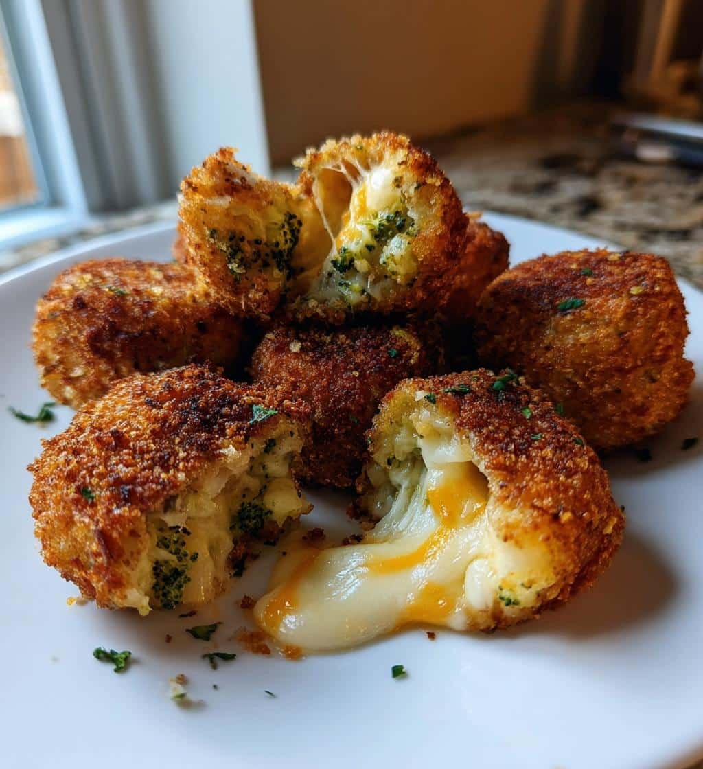 Loaded broccoli potato bites (air fryer) - detail 1