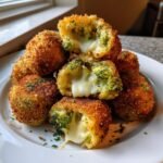 Loaded broccoli potato bites (air fryer)