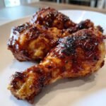 Maple Mustard BBQ Air Fryer Drumsticks