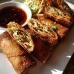 Mini vegetable spring roll bites (air fryer)