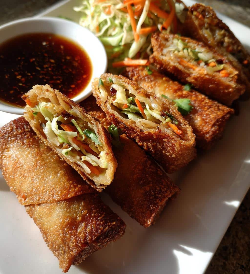 Mini vegetable spring roll bites (air fryer)