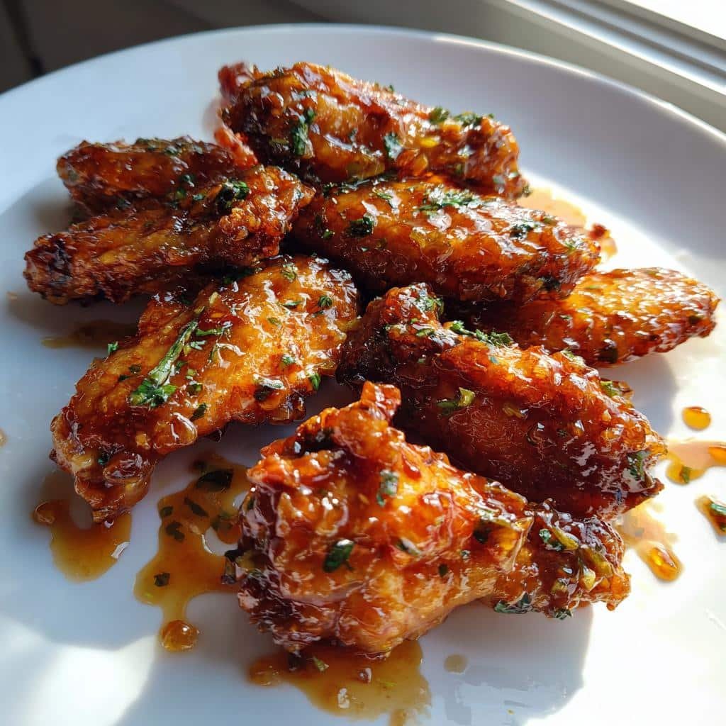 Pineapple Jalapeño Air Fryer Wings