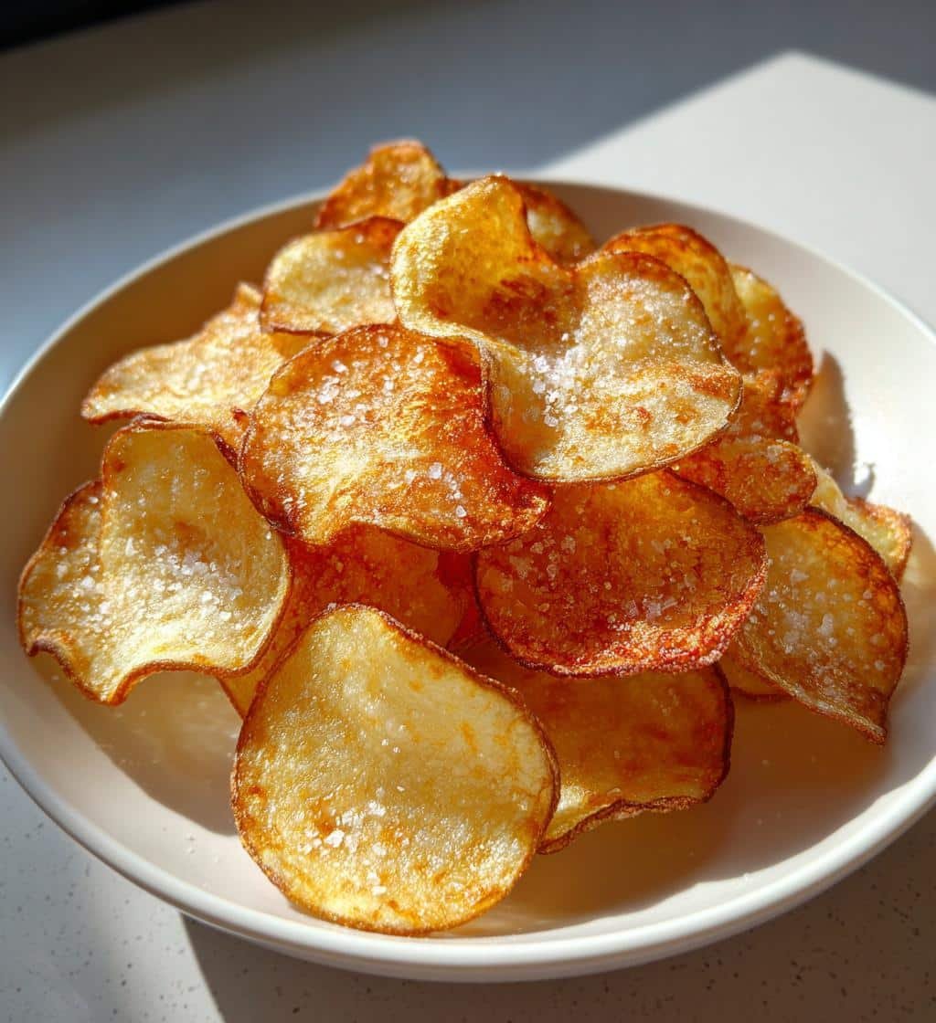 Quick Air fryer Crispy Yuzu Potato Chips