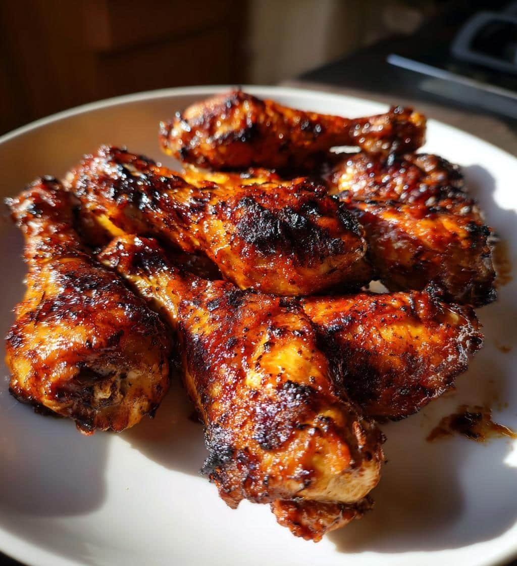 Quick Brown Sugar BBQ Air Fryer Drumsticks - detail 1