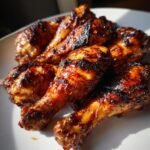 Quick Brown Sugar BBQ Air Fryer Drumsticks