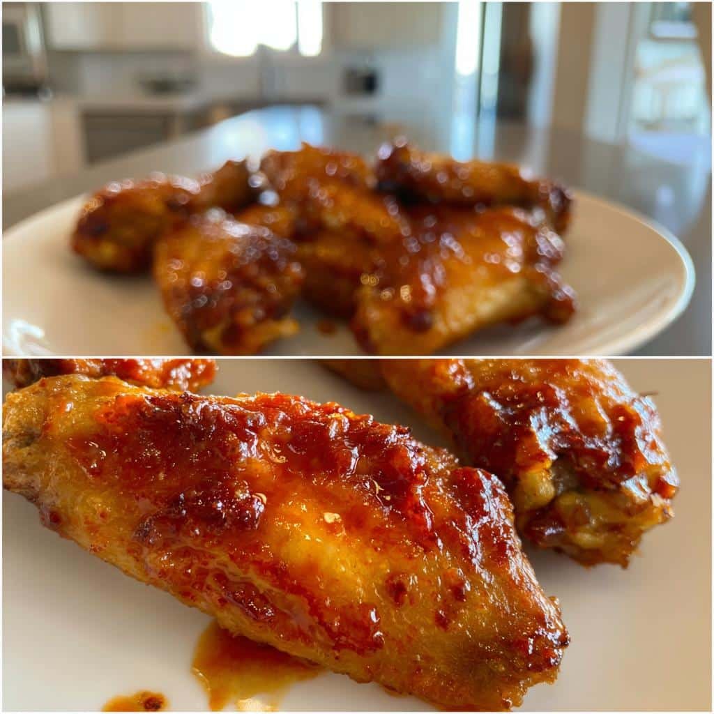 Quick Peach BBQ Air Fryer Wings: 30-Minute Crispy Bliss 4 Quick Peach BBQ Air Fryer Wings - detail 1
