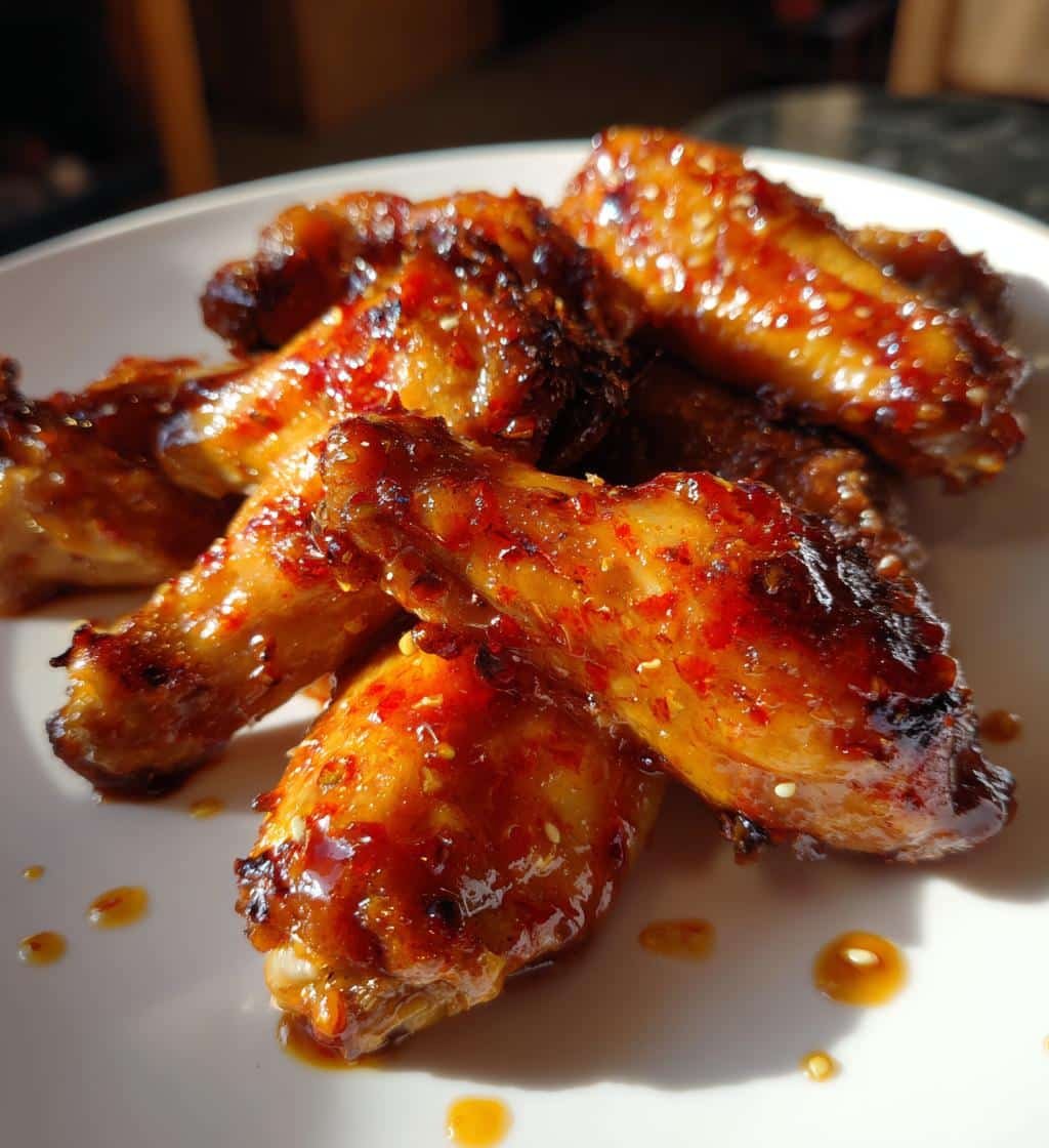 Quick Sweet Chili Lime Air Fryer Wings - detail 1