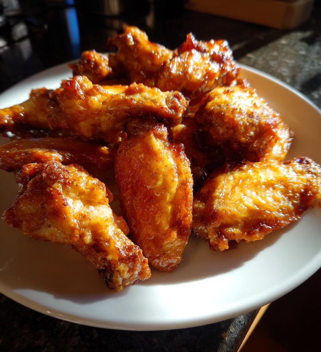 Salt & Vinegar Air Fryer Wings - detail 1