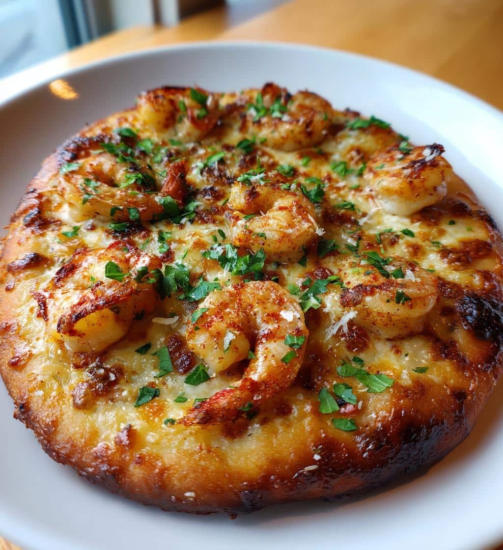 20-Minute Shrimp Scampi Air Fryer Pizza: Crispy Perfection 4 Shrimp Scampi Air Fryer Pizza - detail 1