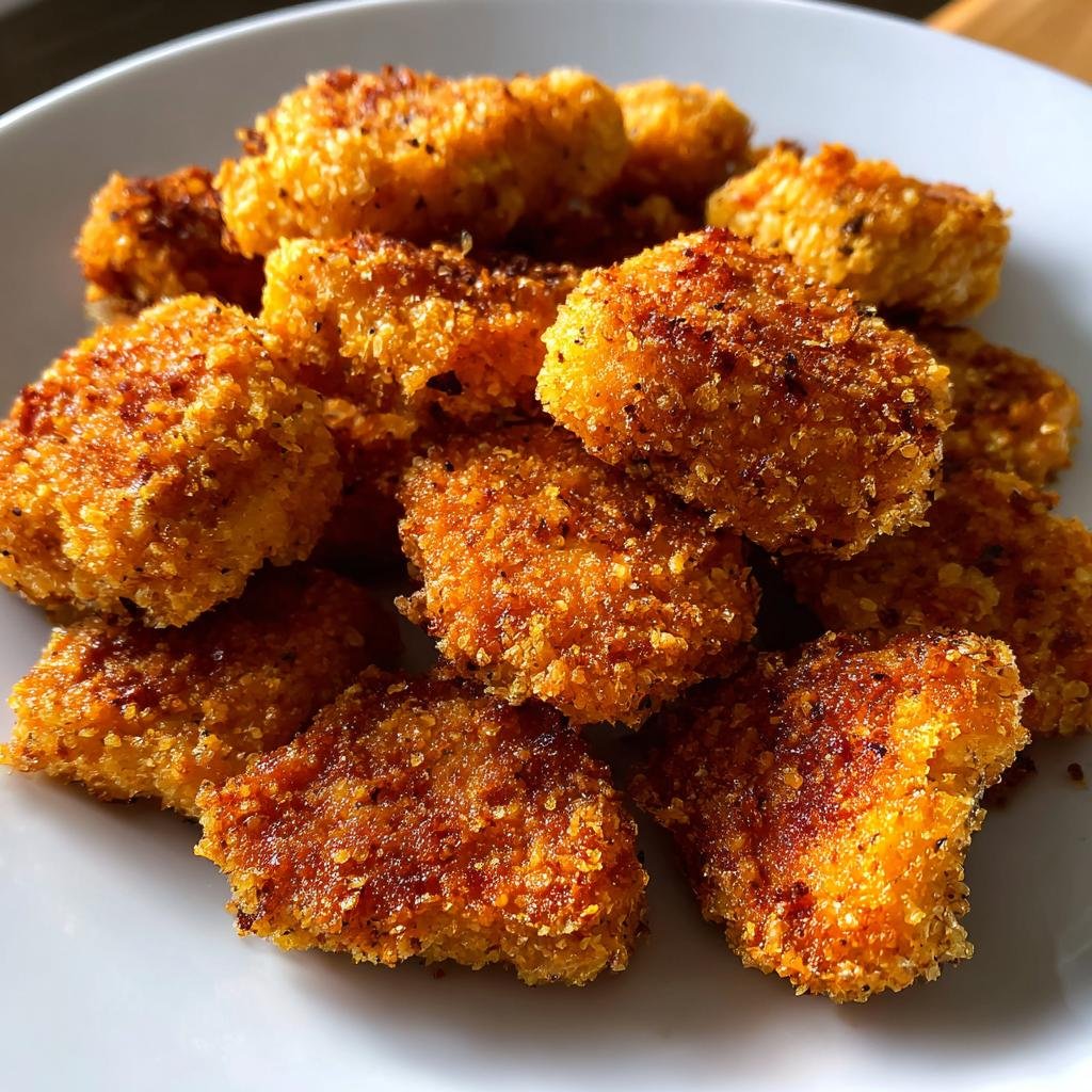 Spicy Jerk Air Fryer Chicken Nuggets