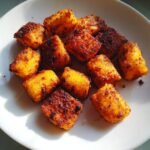 Sweet potato fry bites (air fryer, no-oil)