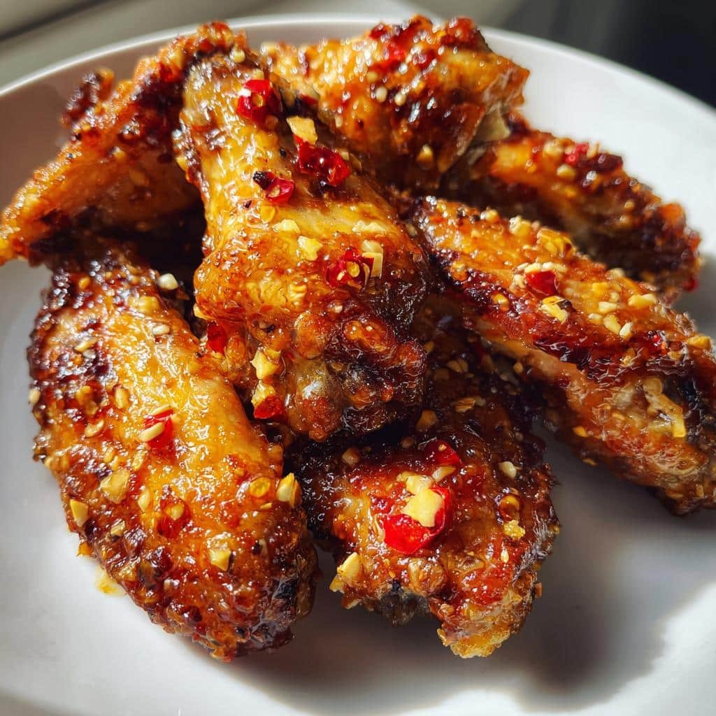 Vietnamese Fish Sauce Air Fryer Wings