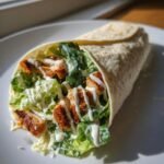 4-Minute Air Fryer Chicken Caesar Wraps