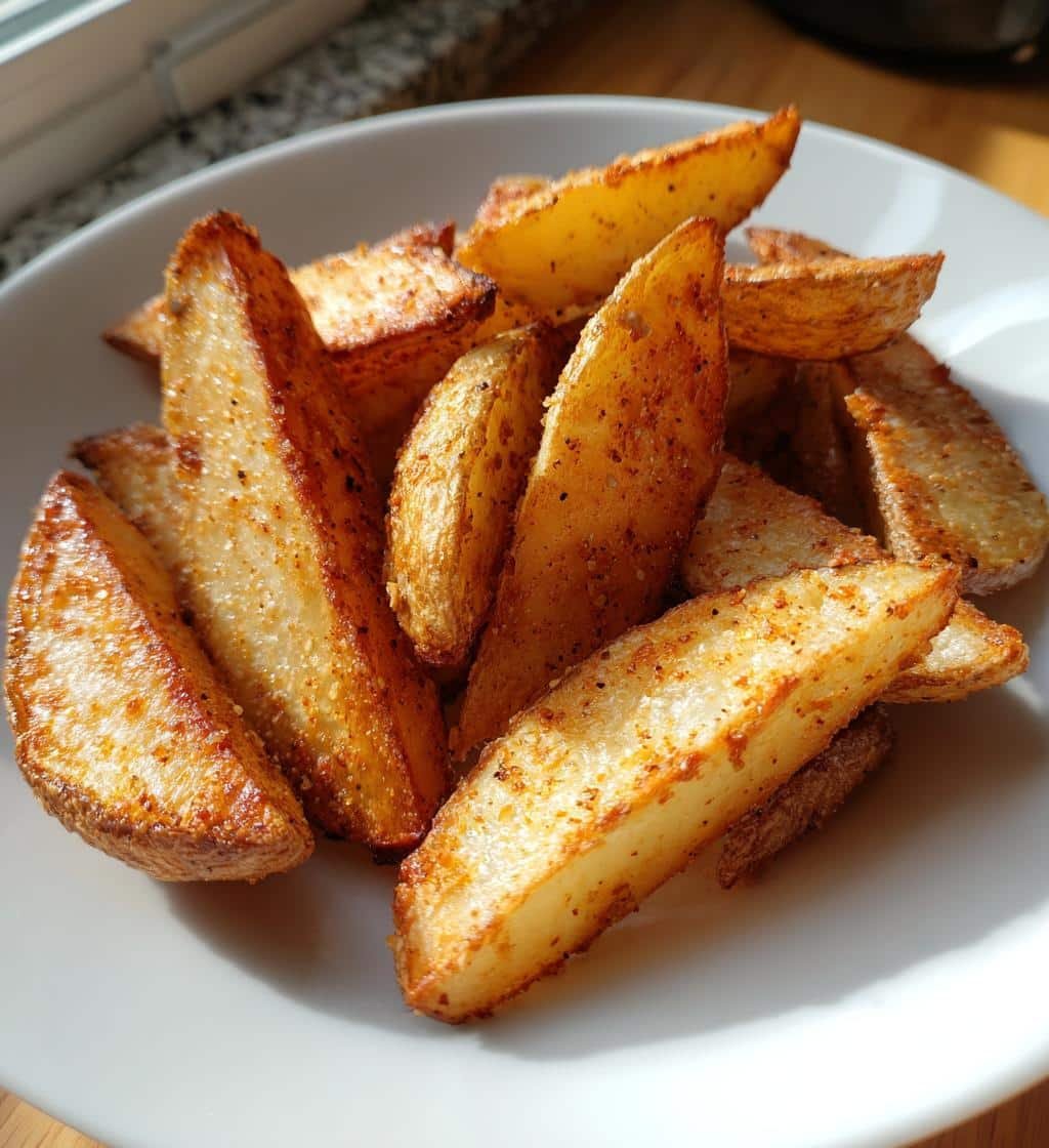 5-Ingredient Air Fryer Potato Wedges