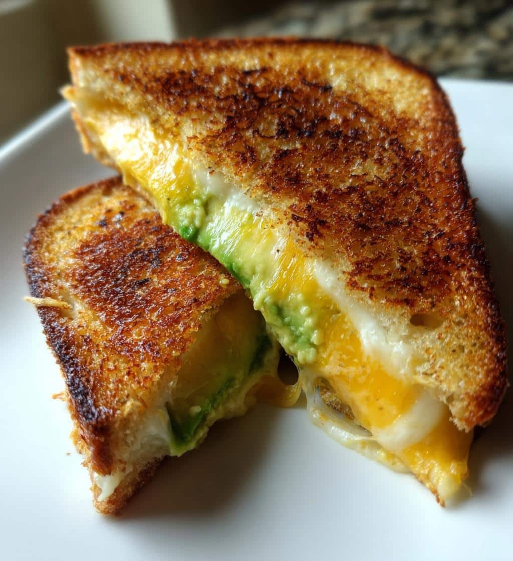 Air Fryer Avocado & Cheese Grilled Cheese - detail 1
