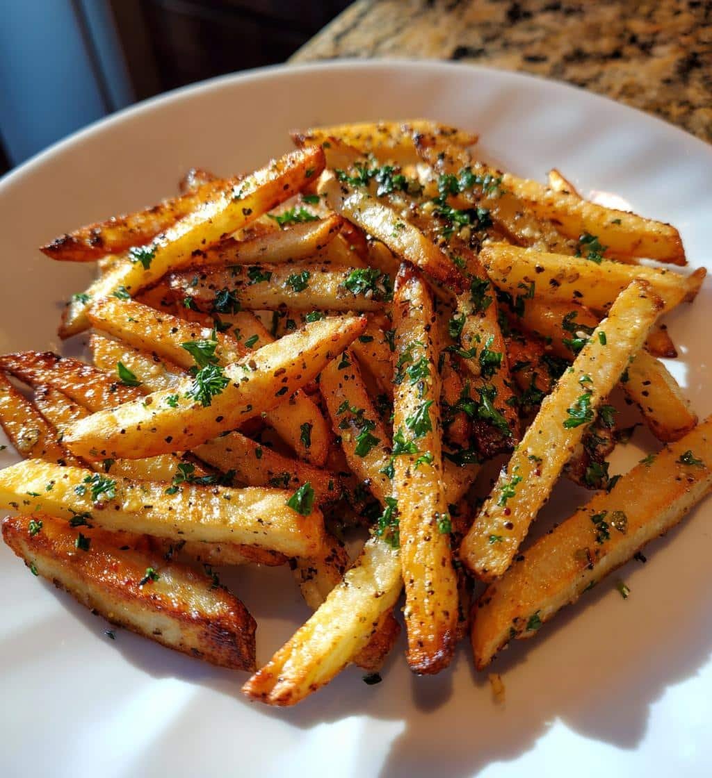 15-Minute Air Fryer Black Pepper Garlic Fries That Wow 4 Air Fryer Black Pepper Garlic Fries - detail 1