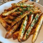 Air Fryer Black Pepper Garlic Fries