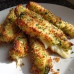 Air Fryer Broccoli & Cheddar Sticks