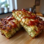 Air Fryer Broccoli & Cheese Fritter Crust Pizza