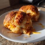 Air Fryer Buffalo Chicken Crescent Roll Bombs