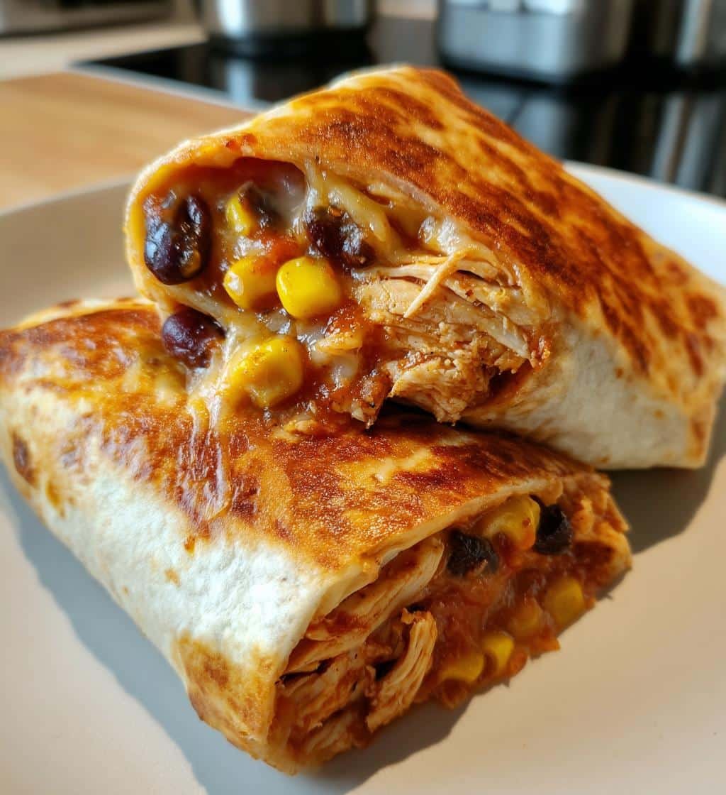 Air Fryer Burrito Chicken