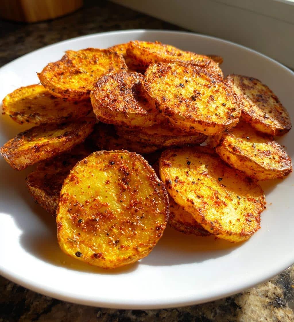 Air Fryer Cajun Seasoning Chips - detail 1