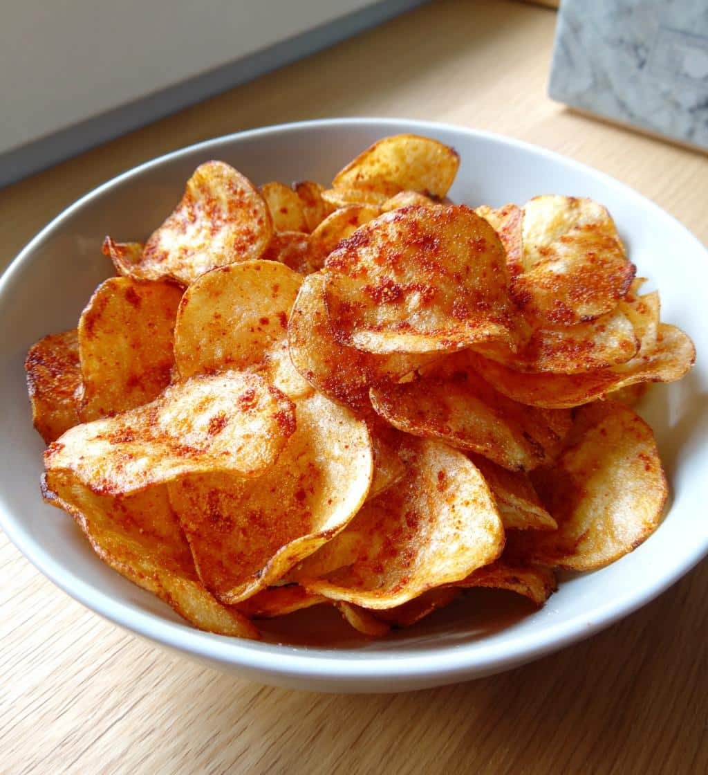Air Fryer Carolina BBQ (Vinegar-Inspired) Chips