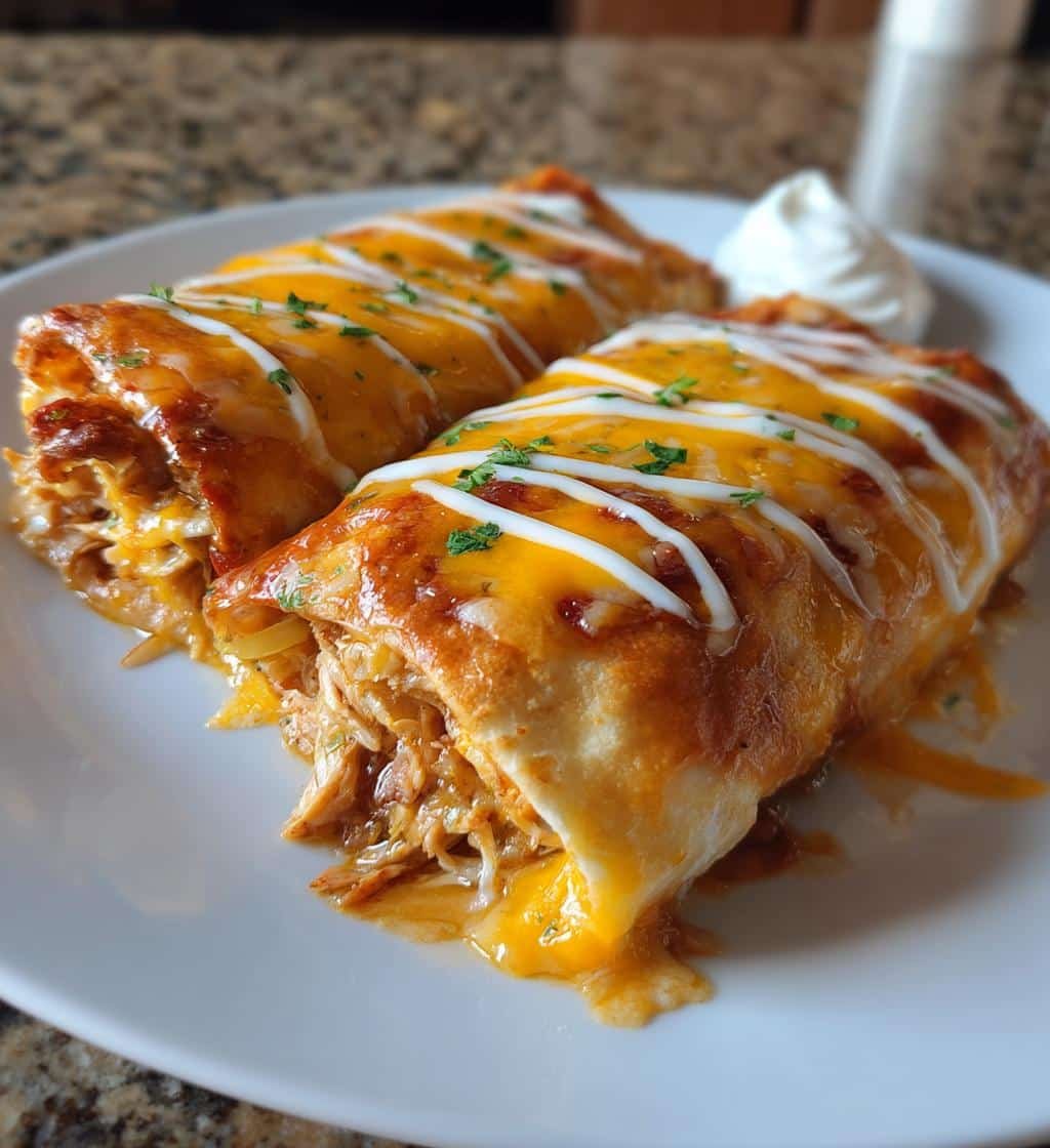 20-Minute Air Fryer Cheesy Chicken Enchiladas Recipe 4 Air Fryer Cheesy Chicken Enchiladas Recipe - detail 1
