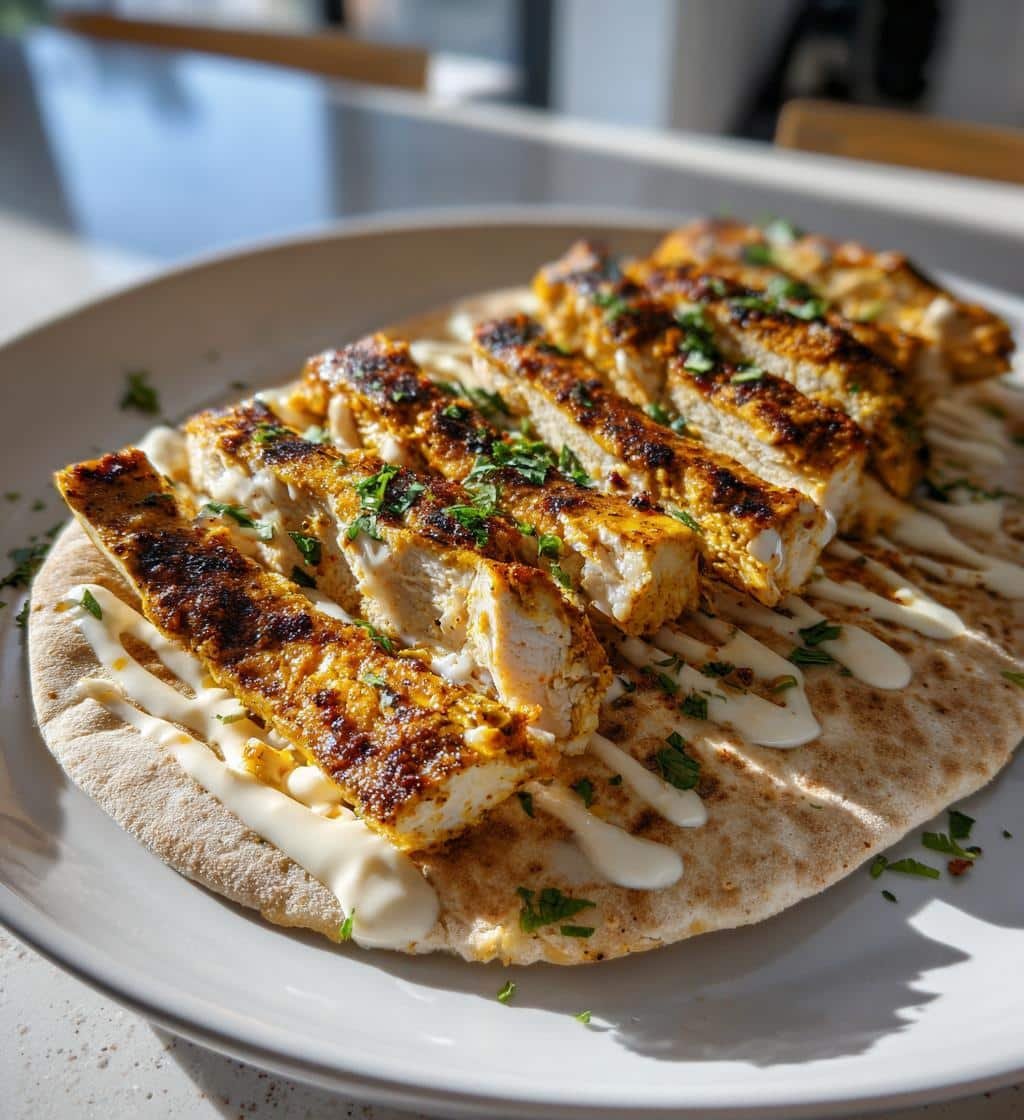 Air Fryer Chicken Shawarma - detail 1