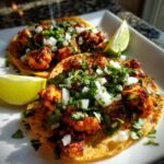 Air Fryer Chicken Street Tacos