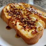 Air Fryer Chili Crisp Cottage Cheese Toast