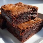 Air Fryer Churro Brownies
