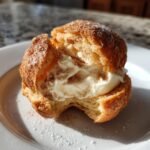 Air Fryer Churro Cream Puffs