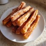 Air Fryer Churro Jam Churros
