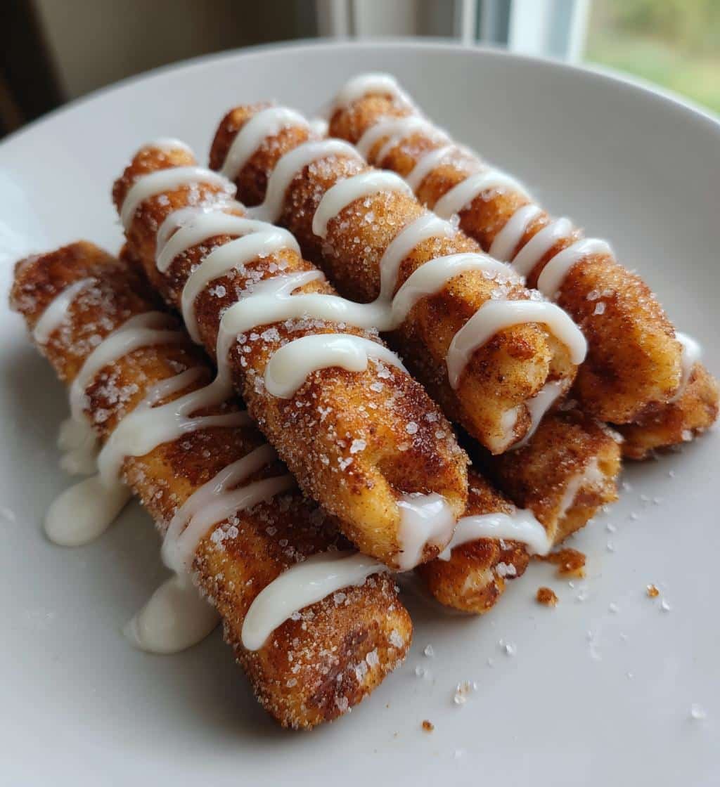 Air Fryer Cinnamon Roll Sticks