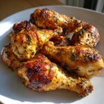 Air Fryer Creamy Dijon Herb Air Fryer Drumsticks