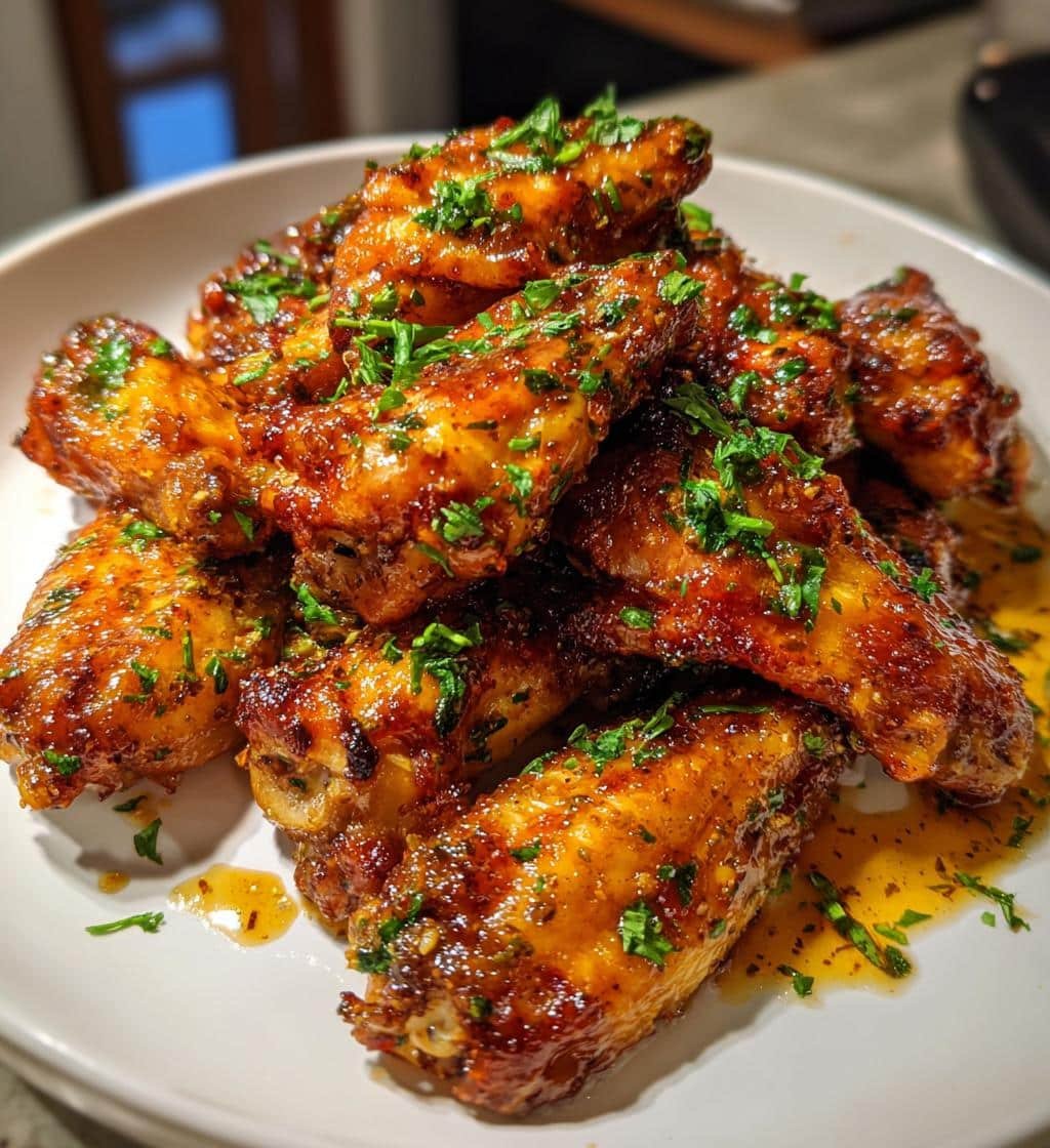 Air Fryer Creole Garlic Butter Wings - detail 1