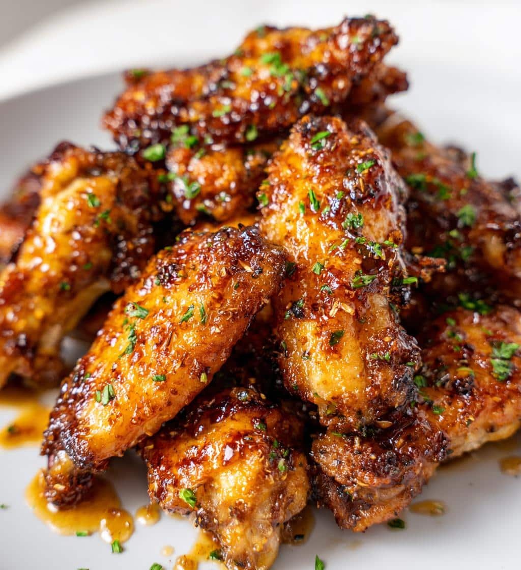Air Fryer Creole Garlic Butter Wings