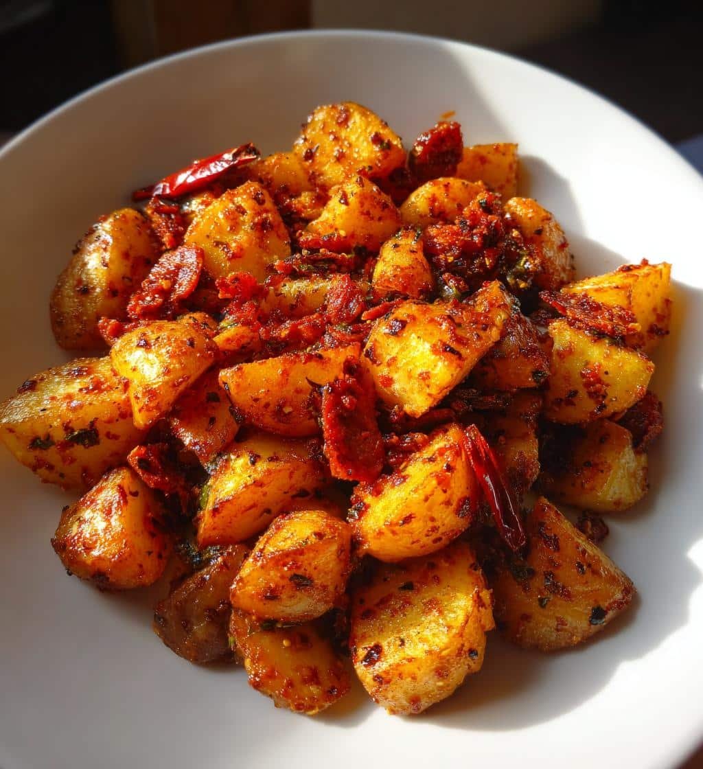 Air Fryer Crispy Chorizo Spice Potato - detail 1