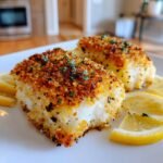 Air Fryer Crispy Lemon Garlic Air Fryer Cod Fillets