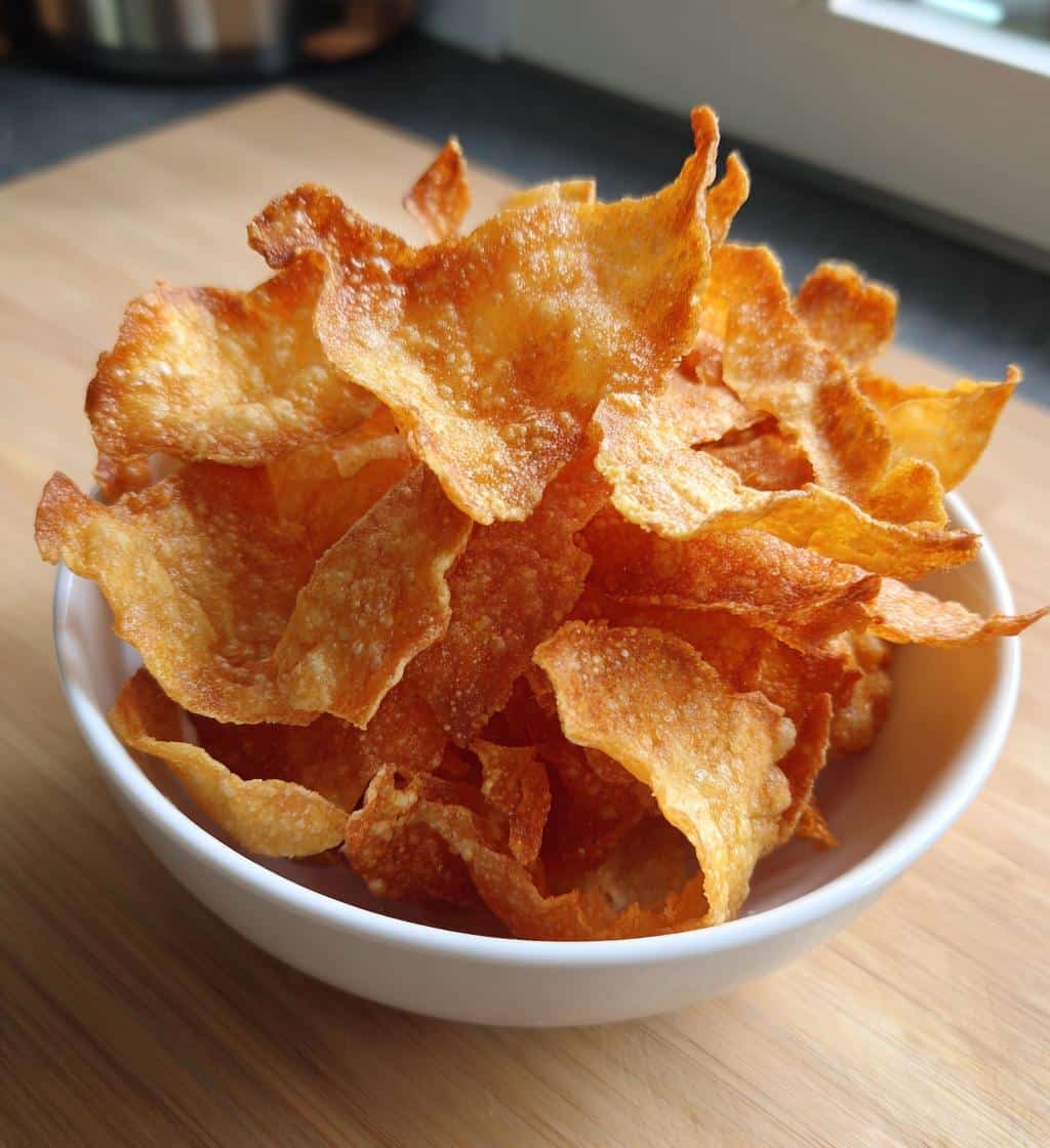 Air Fryer Crispy Tortilla Strips