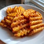 Air Fryer Crispy Waffle Fries