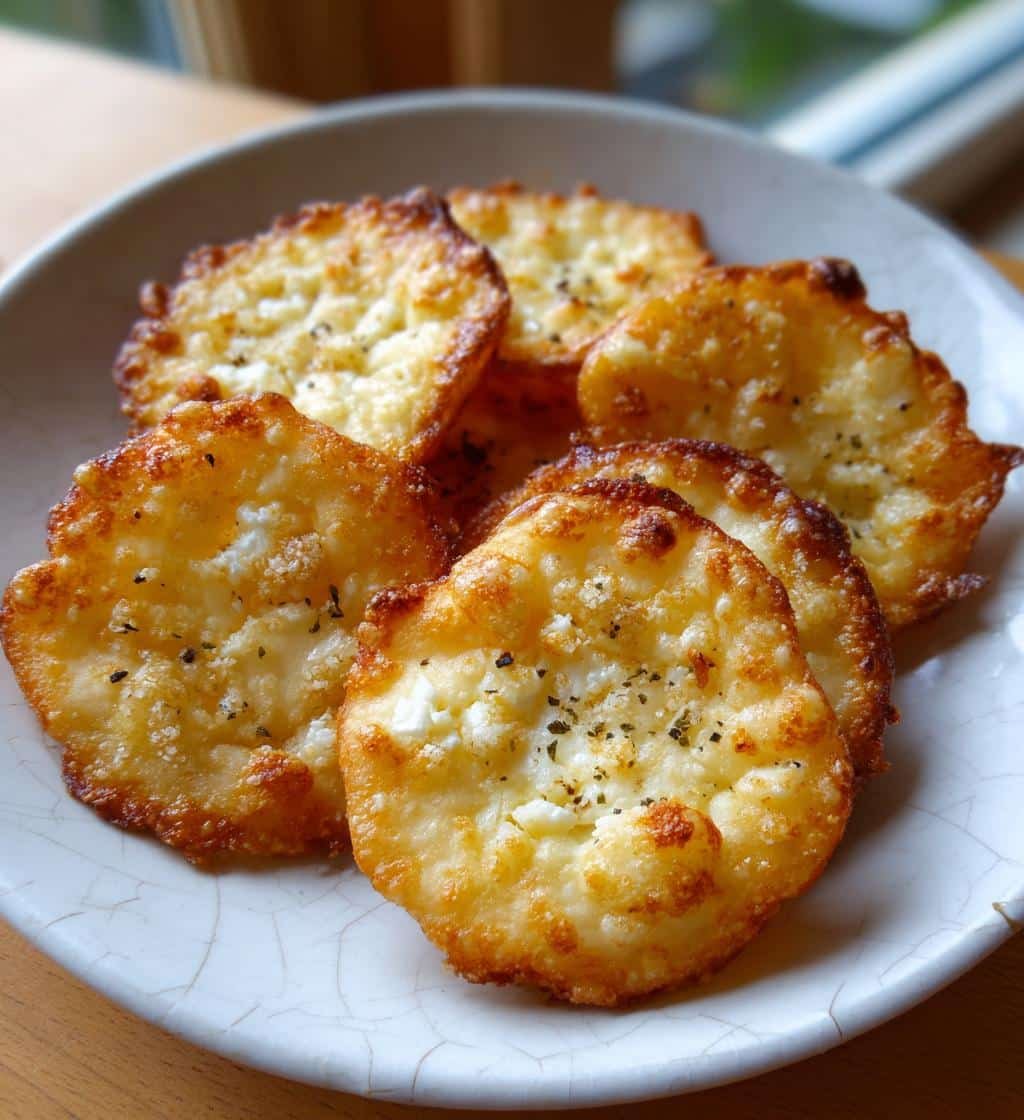 Air Fryer Delecious High-Protein Cottage Cheese Chips