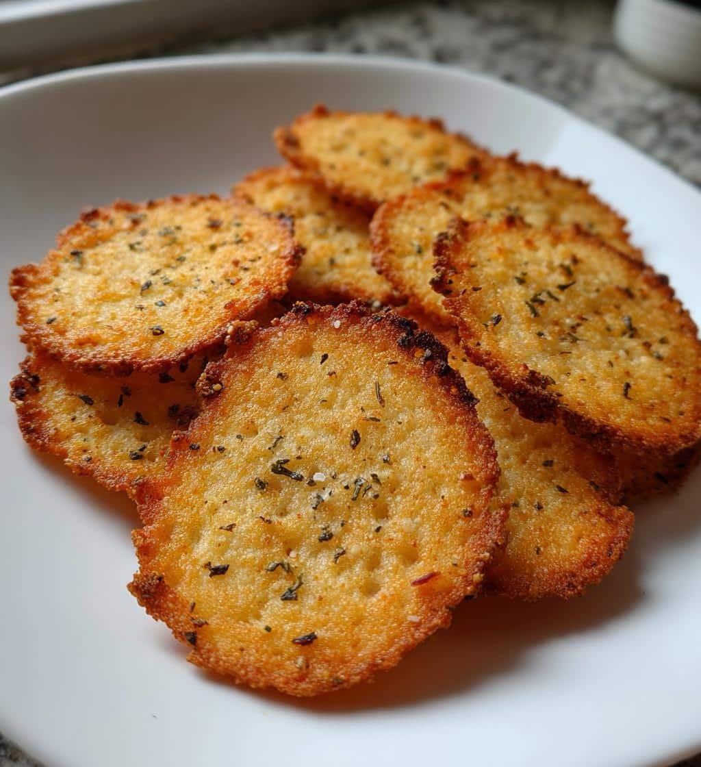 Air Fryer Delicious Crispy Bagel Chips
