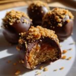 Air Fryer Delicious Salted Caramel Truffles
