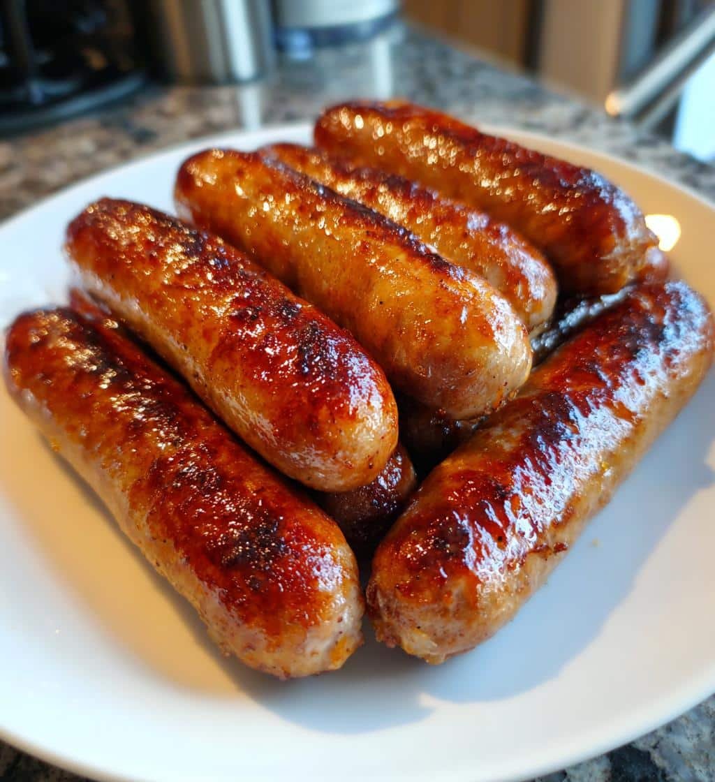 Air Fryer Delicious Sausage Links Breakfast
