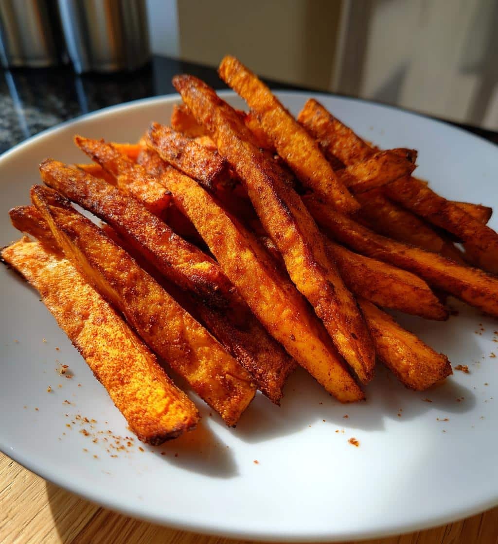 Air Fryer Delicious Sweet Potato Fries Cinnamon - detail 1