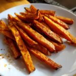 Air Fryer Delicious Sweet Potato Fries Cinnamon
