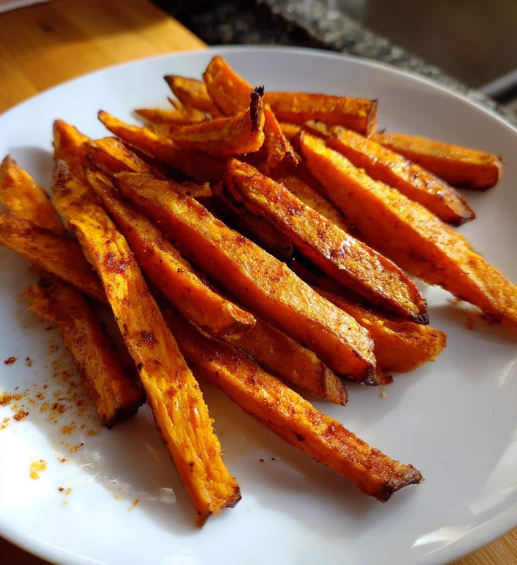 Air Fryer Delicious Sweet Potato Fries Cinnamon