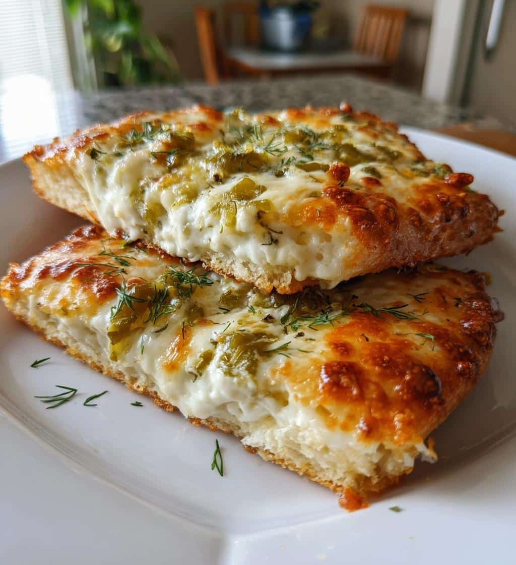 Air Fryer Dill Pickle Dip Pizza (Sour Cream Base) - detail 1